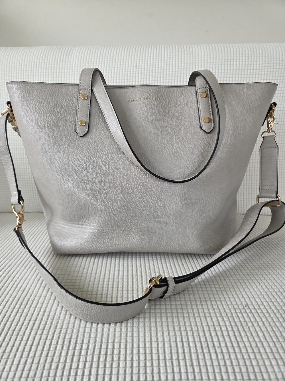 Poppy and Peonies Go Getter Tote with Margaux Wallet